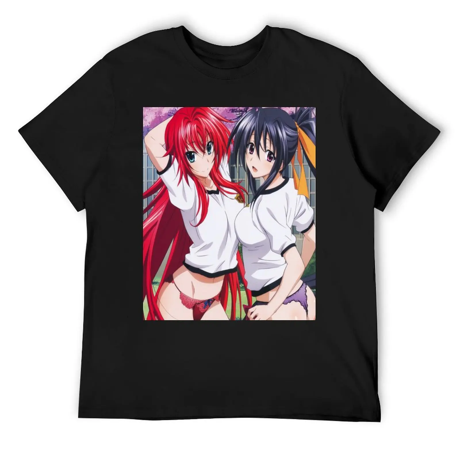 

Rias and Akeno T-Shirt essential t shirt oversized vintage heavyweight t shirts for men