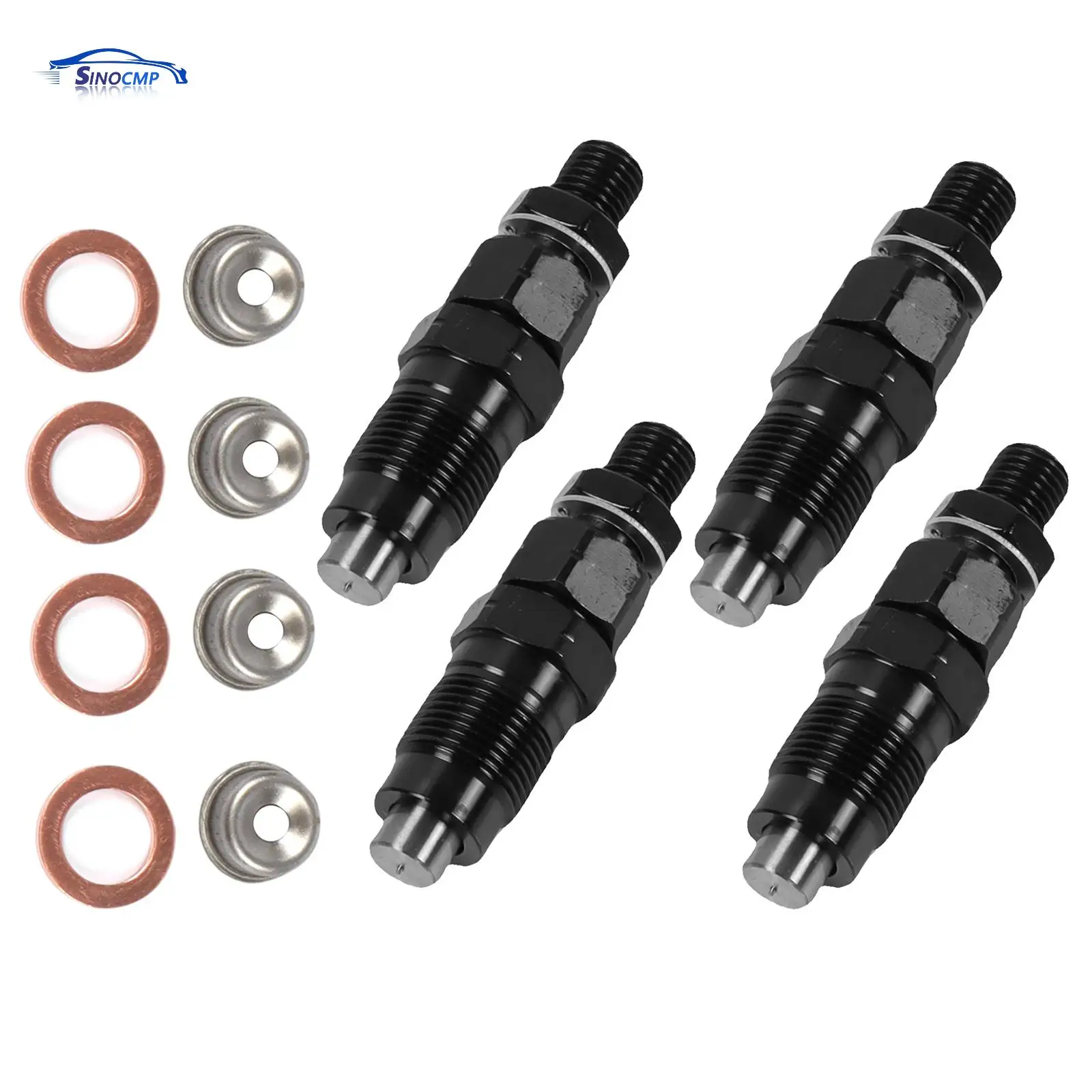 

4 PCS Fuel Injectors 131406490 For Perkins 404-22T 104-22 New Holland 3415 TC30 Case Skid Steer SR130 SR160 SR175 Farmall 31 45