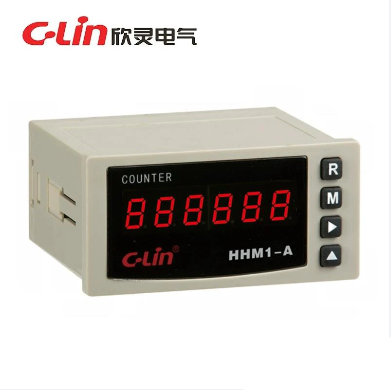 New Original C-Lin Power-off memory Counter Counting Relay HHM1-A HHM1-B HHM2-H HHJ4-A HHJ4-D HHZ1 HHX1 AC380V AC220V DC24V