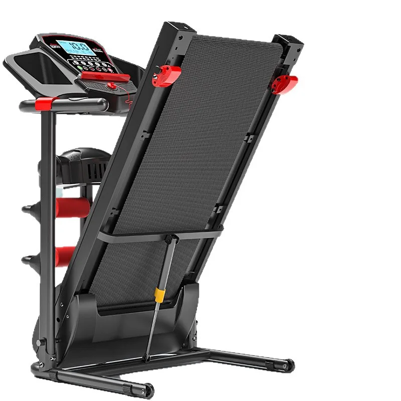 Heisman Cross-Border Foldable Electric Silent Shock-Absorbing Treadmill with Speed Adjustment Home Indoor Cardio Walking Machine