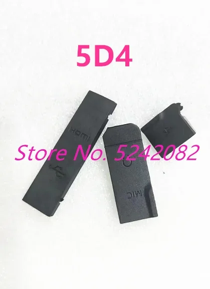 HDMI 호환 마이크 캡 인터페이스 커버, USB 고무 뚜껑 도어, 캐논 5D II 5D III 5D IV 부품, 5D2 5D3 5D4, 신제품