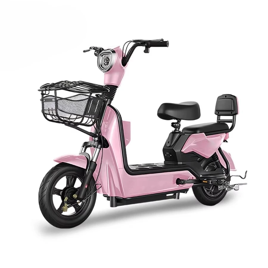 Best Price Electric City Bike for Adults with Anti-theft Remote Alarm Cycling Ebike 48V with Front LED Spotlight City E-bike