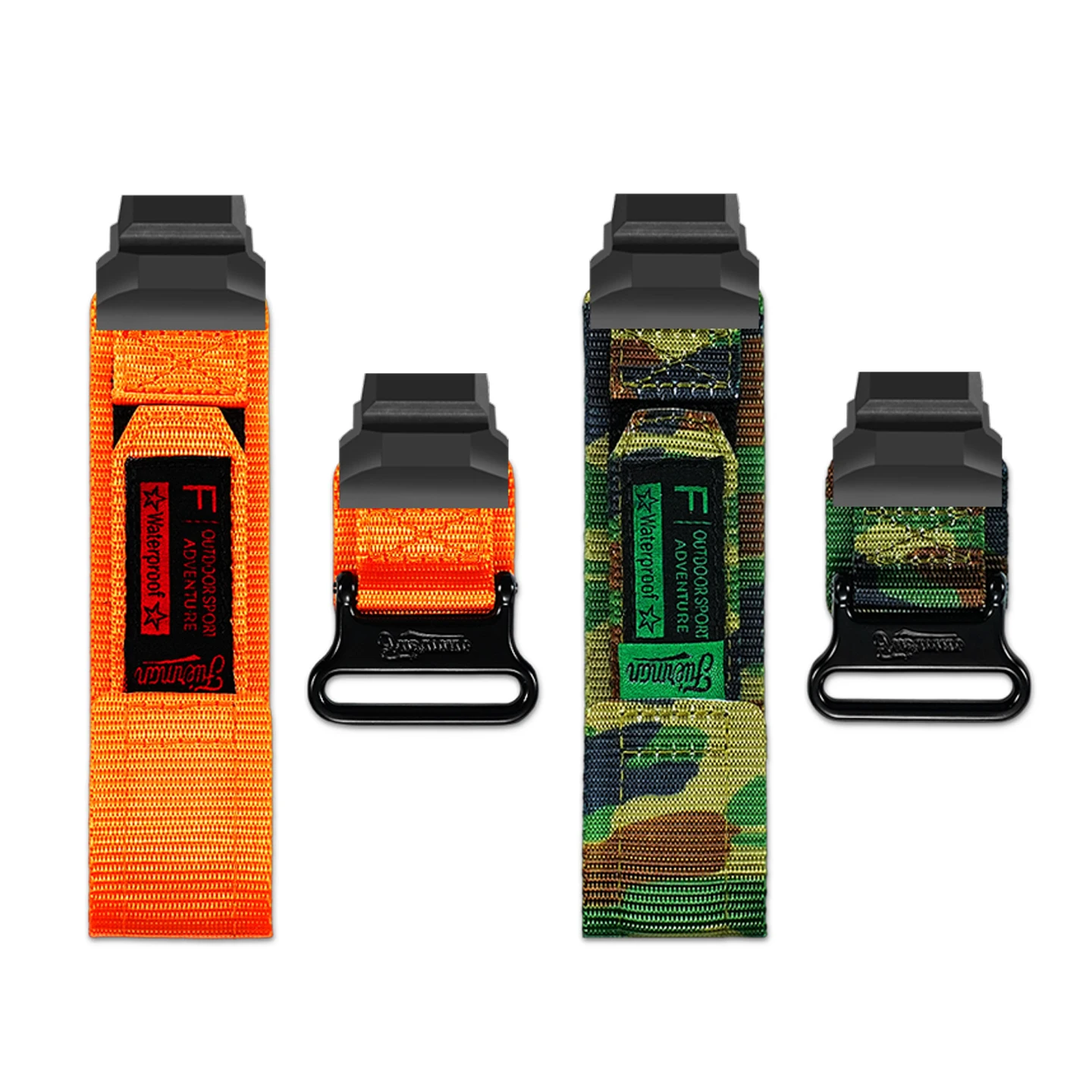GPS OutdoorSports Canvas Watchband For Casio G-SHOCK 3475 GBD-H1000-1A GBD-H1000-1A4 Modified Nylon Watch Strap Bracelet view 6
