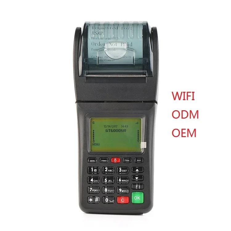 Goodcom WIFI GPRS SMS Handheld POS Printer GT6000SW