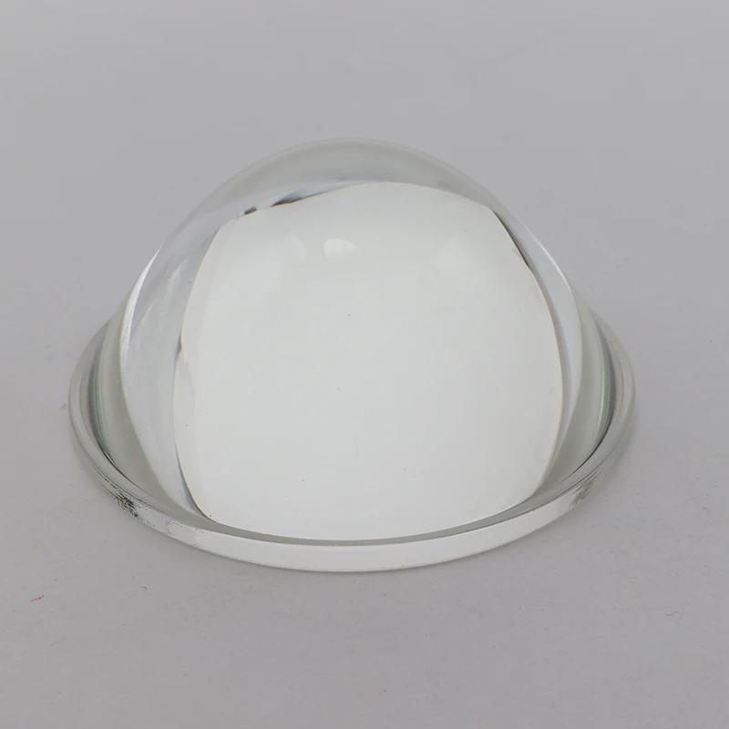 1PC 52mm Optical Glass Aspheric LED Condensing Lenses Focal Length 26mm Plano Convex Lens DIY Spotlight Lamp Lentes