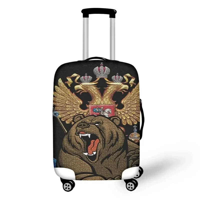 New Creative Cute Bear Design Luggage Cover Durable Suitcase Protector Covers Anti-Scratch Dust Travel Accessory for 18-32 Inch