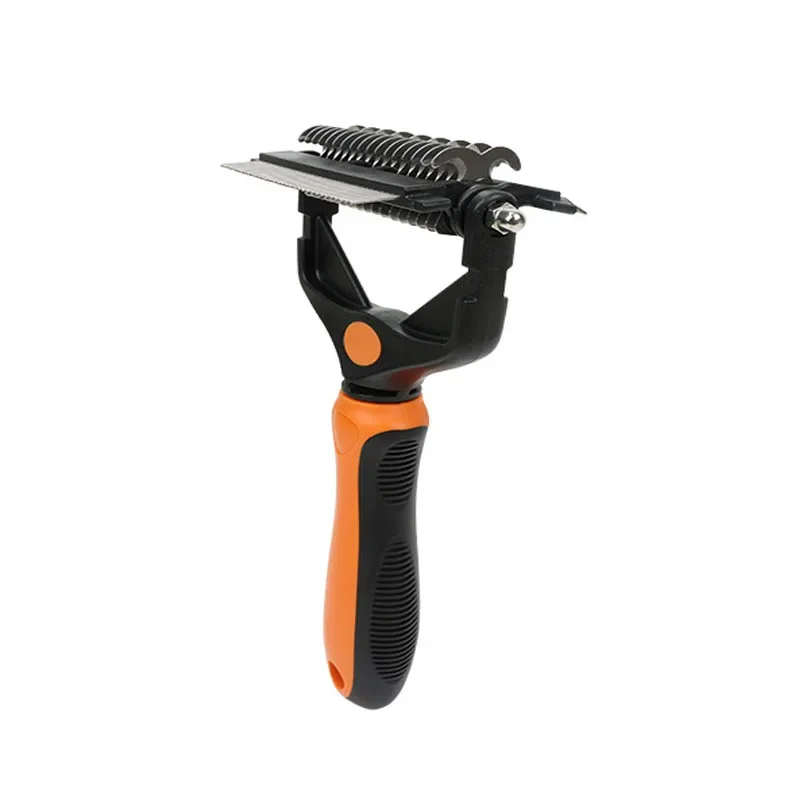 3 In 1 Huisdier Deshedding Borstel Hond Haar Remover Huisdier Bont Knoop Cutter Puppy Kat Kam Borstels Honden Grooming Verlies levert - afbeelding 1