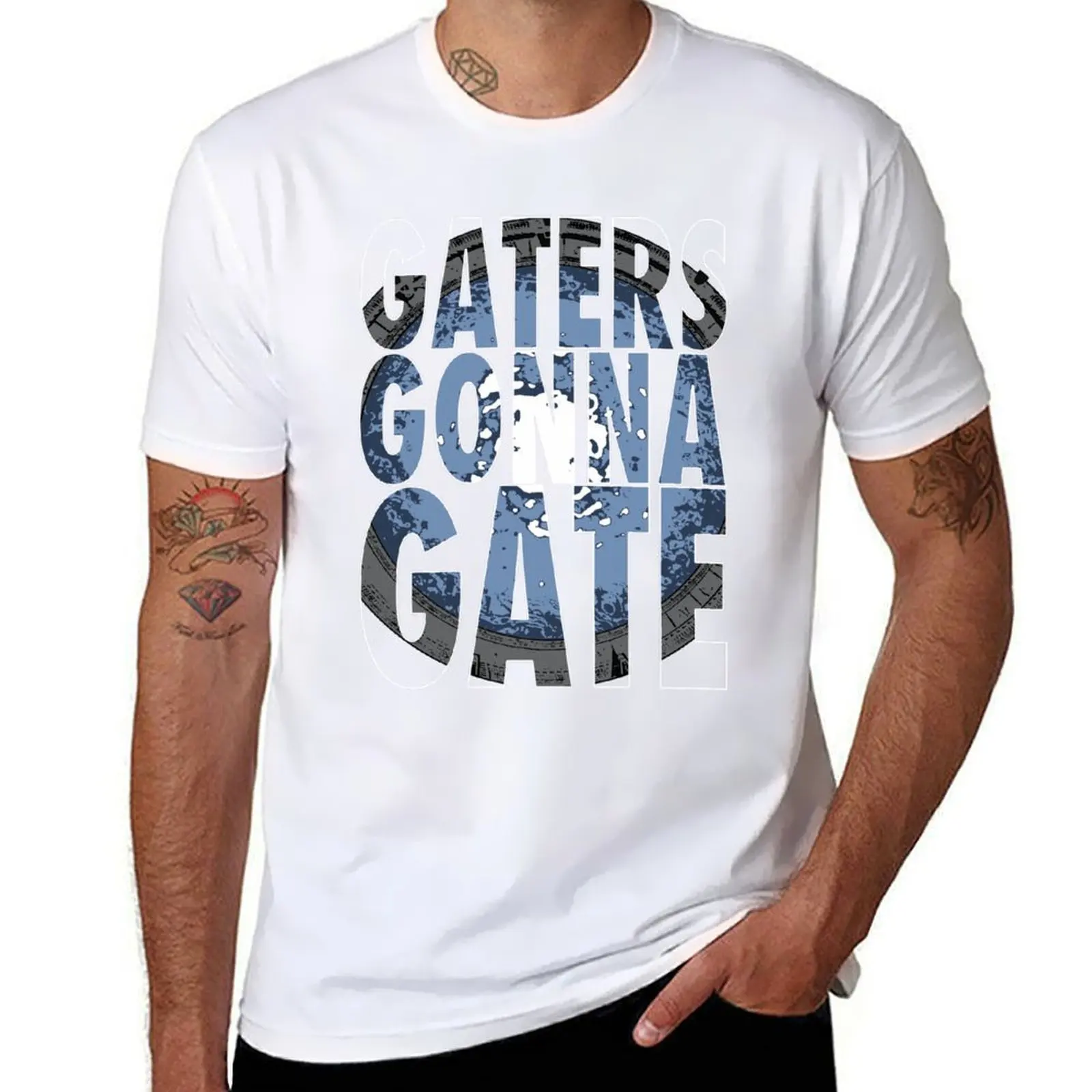 

Gaters Gonna Gate T-Shirt Athletic Fit Sports Short Sleeve Top