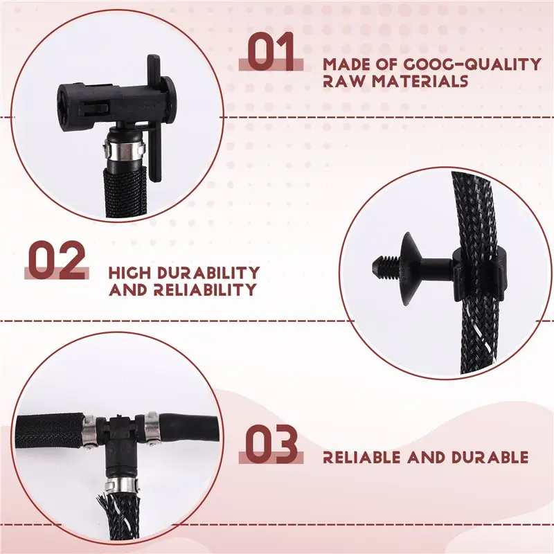 

Fuel Return Line Replacement Pipe BC3Z-9A564-B BC3Z9A564B For Ford F-250 F-350 F-450 2011- 2016