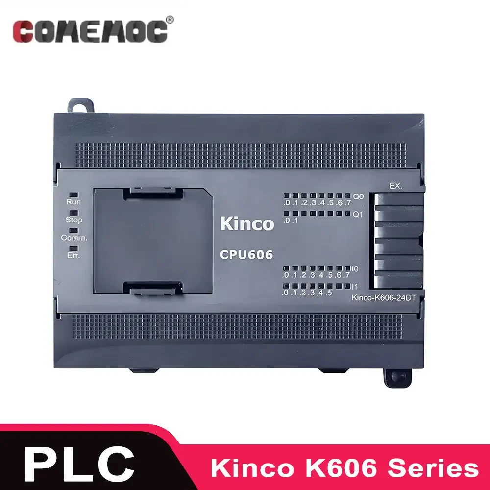 Kinco K606 24dt K608 K6 Series PLC K606-24DT K606EA K608 KB6 24DT 24AT 24DR 24AR 30DT 30AT 40DT 40AT 40DR Compatible K5 Series