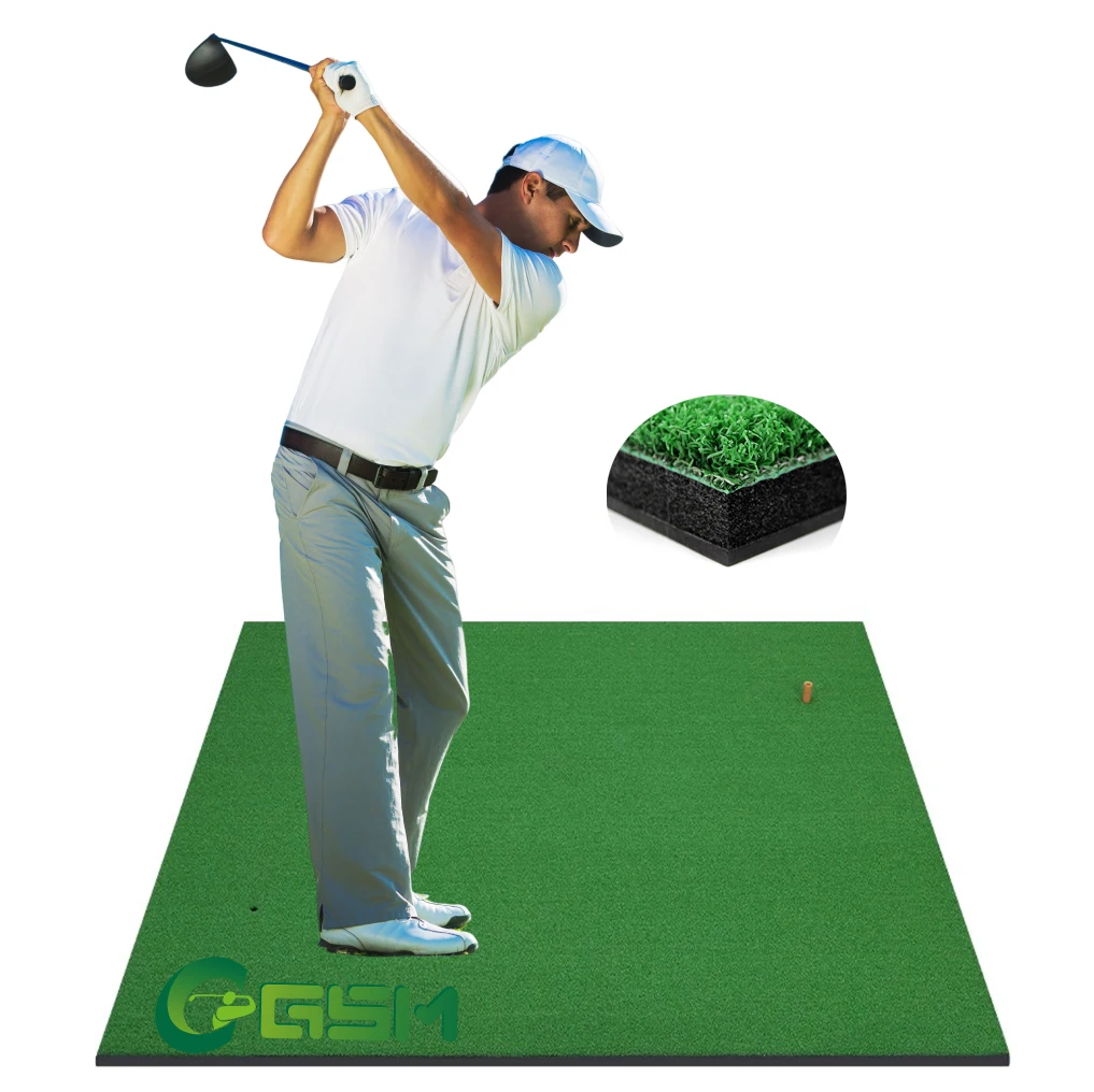 1.5m X 1.5m Indoor Golf Hitting Mat Commercial Golf Driving Range Mat