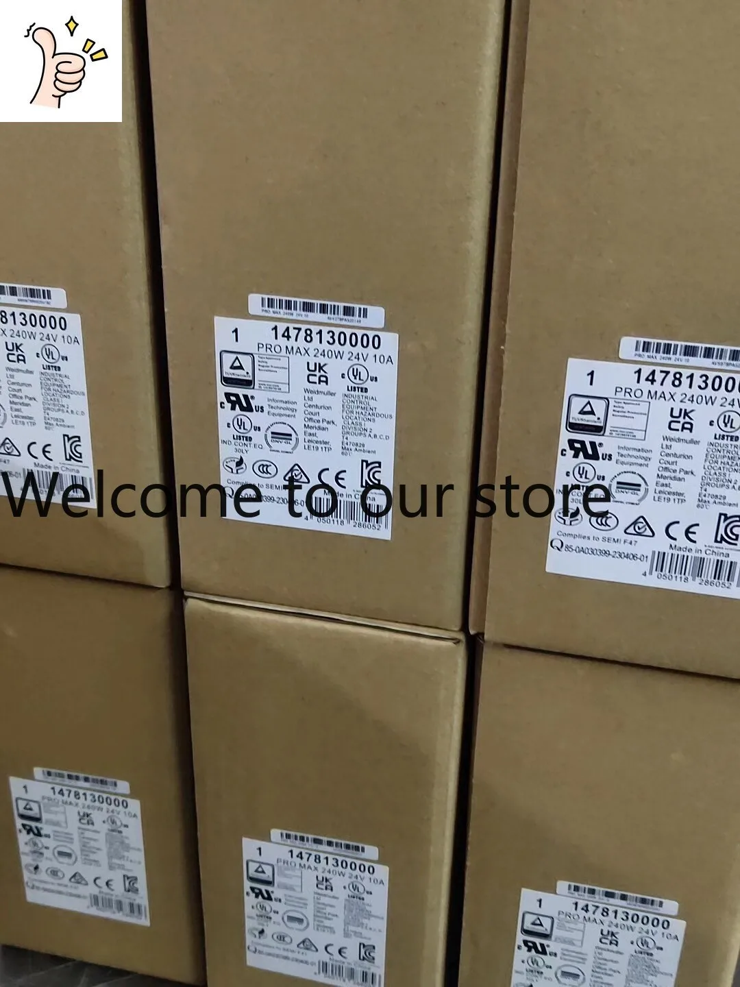 Weidmüller Switching Power Supply PRO MAX 240W 24V 10A Order