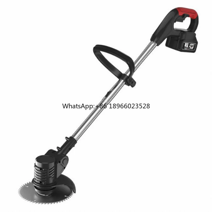 Cordless Electric Battery Power Operated Grass String Trimmer Brush Weed Wacker Cutter Machine For Garden