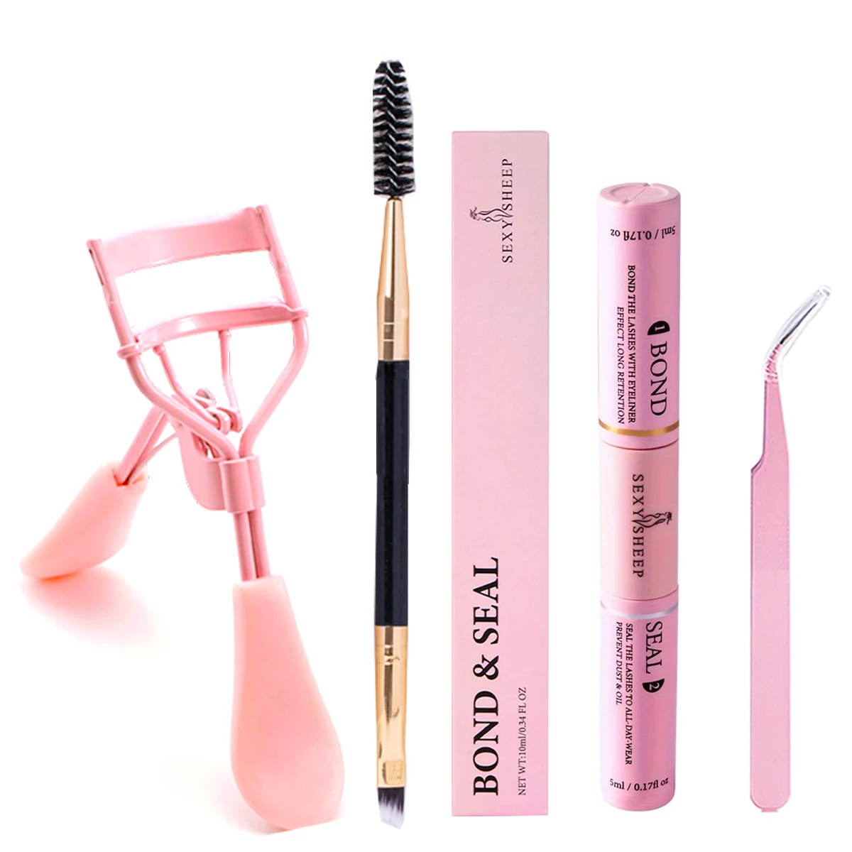 Pegamento para extensión de pestañas resistente al agua, maquillaje negro 2 en 1, pegamento para extensión de pestañas postizas, herramienta de maquillaje, pegamento para pestañas