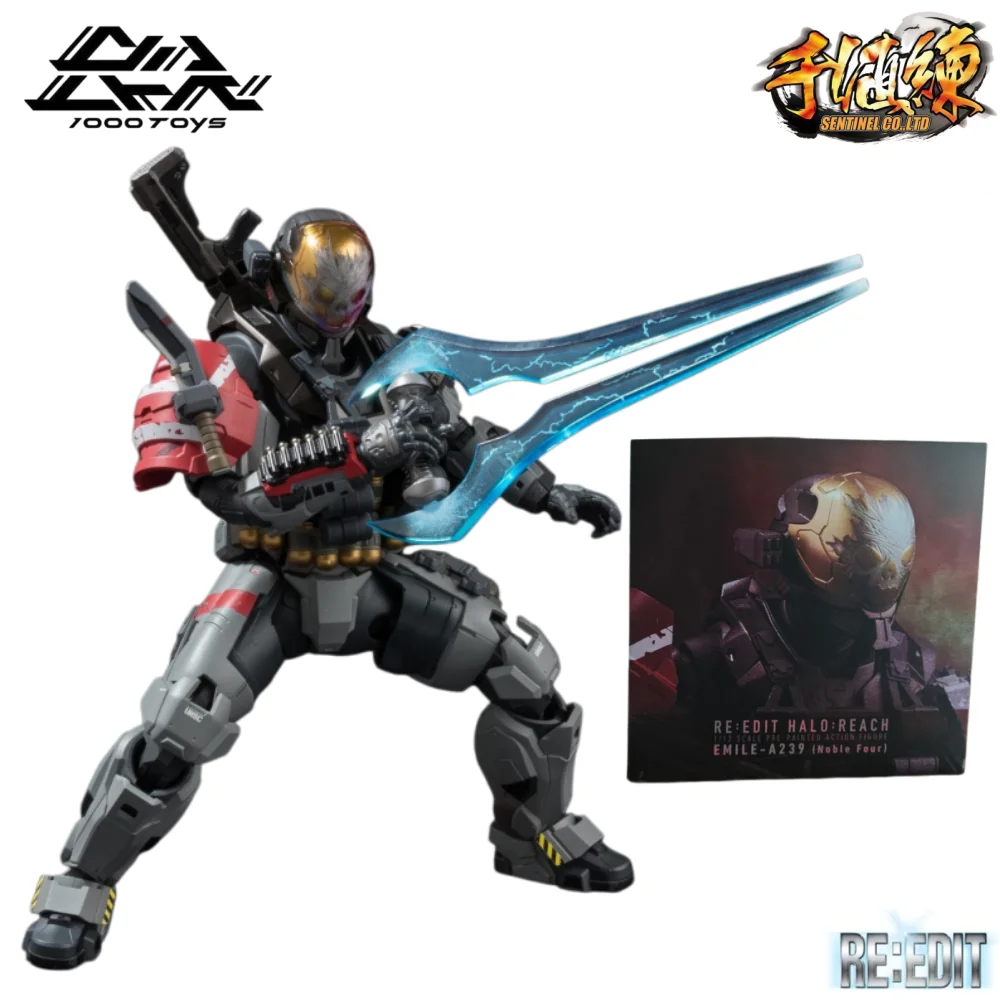 1000Toys RE:EDIT Officially Authentic Product Noble Team One-Six with Exclusive Edition 1/12 Scale Pre-Painted Action Figure view 5