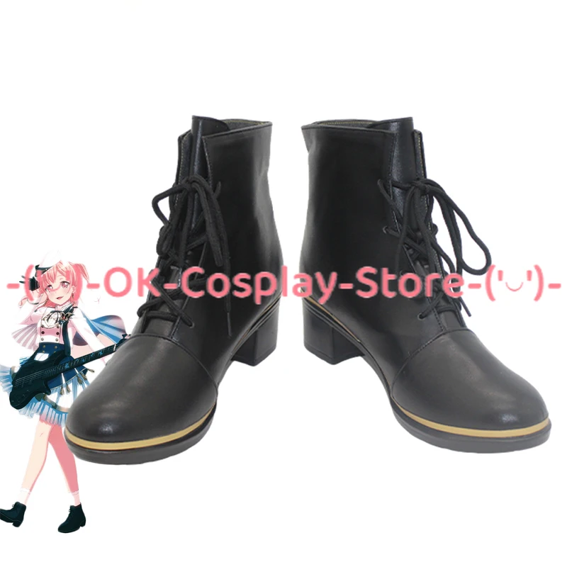 

Hiromachi Nanami Cosplay Shoes BanG Dream! It's MyGO! Cosplay Prop PU Leather Shoes Halloween Carnival Boots Custom Made