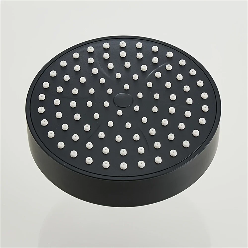 

1 Piece Of Bathroom Facilities 4 Inch Black Faucet Replacement Exquisite And Compact Bathroom Beautiful Shower Head Decoration