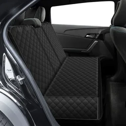 Dog Car Seat Cover Waterproof Pet Dog Carriers Travel Mat Hammock For Small Medium Large Dogs Car Rear Back Seat Safety Pad