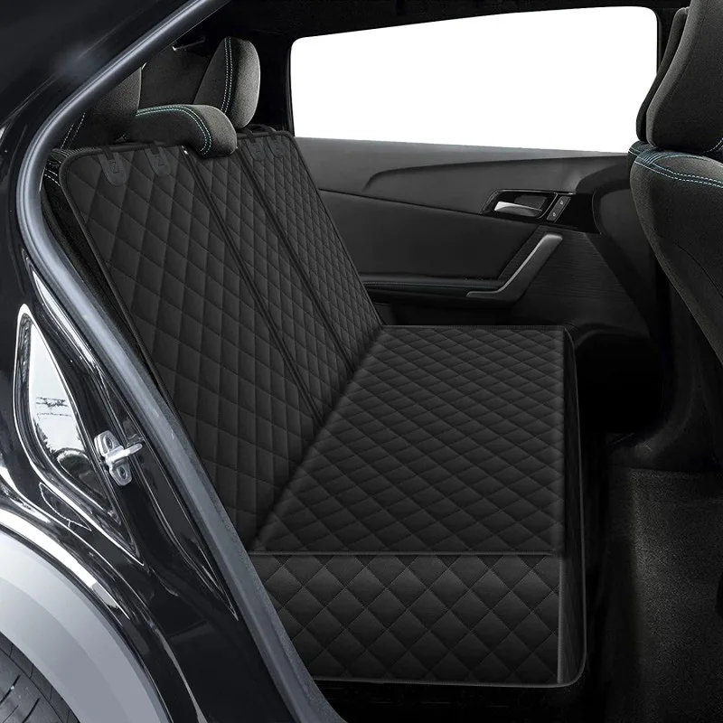 Dog Car Seat Cover Waterproof Pet Dog Carriers Travel Mat Hammock For Small Medium Large Dogs Car Rear Back Seat Safety Pad
