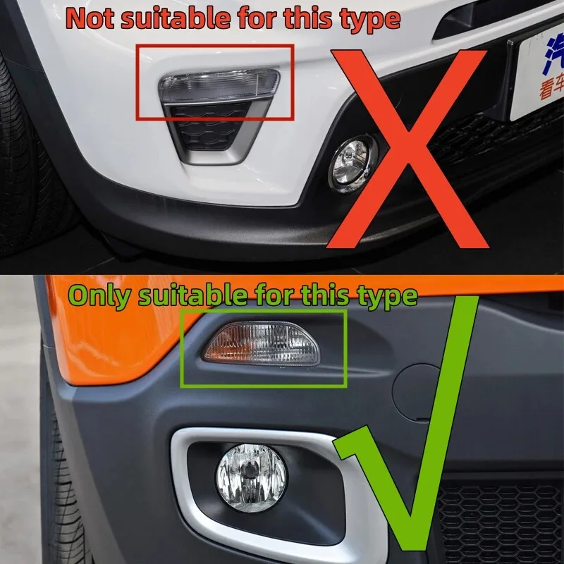 Front DRL Daytime Running Light Turn Signal Lamp Bulb for Jeep Renegade 2014-2021 1pcs Car Light