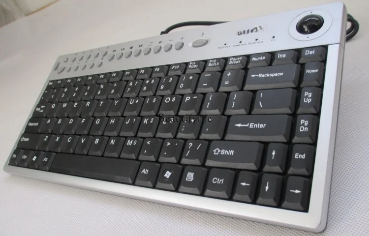 Keyboard dan mouse trackball Industrial koneksi USB/PS2