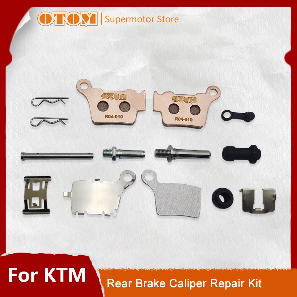 OTOM Motorcycle Rear Brake Caliper Spring Plate Repair Kit For KTM EXC MXC SX SXF XC HUSQVARNA FC FE TC TE Off-Road Motocross