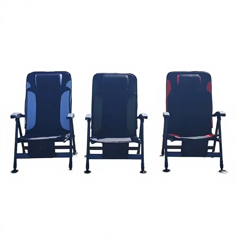 Portable Folding Camping Chair with Adjustable Backrest 600D Oxford Fabric Lightweight Outdoor Garden Fishing Seat for Travel