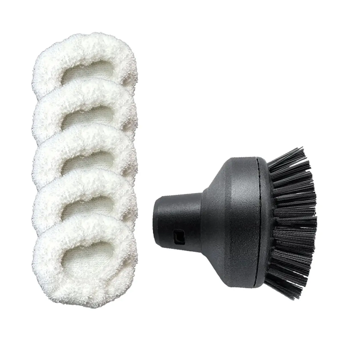 【Newest AT03】Steam Cloth Cover for SC1 SC2 SC3 SC4 SC5 SC7 CTK10 CTK20 Handheld Steam Cleaner Parts Nylon Brush Accessories