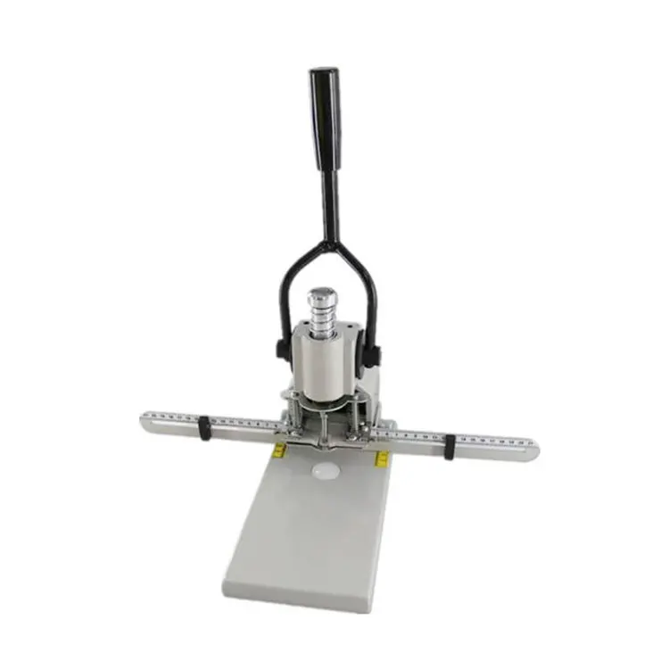 Hole Punching Machine With Paper Press Function CG8301 Manual Single Hole Drilling Machine