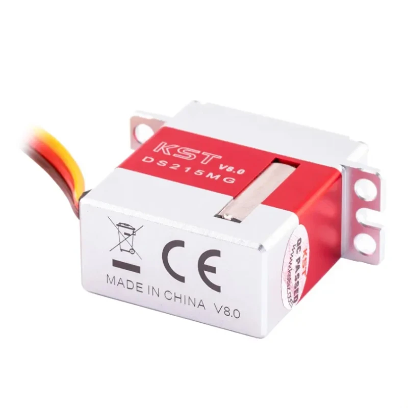 KST DS215MG – plateau cyclique numérique V8.0 sans noyau CCPM/Servo de gouvernail pour hélicoptères RC 380/450/480/500