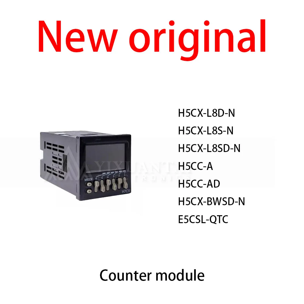 1Pcs/Lot New original H5CX-L8D-N H5CX-L8S-N H5CX-L8SD-N H5CC-A H5CC-AD H5CX-BWSD-N E5CSL-QTC counter