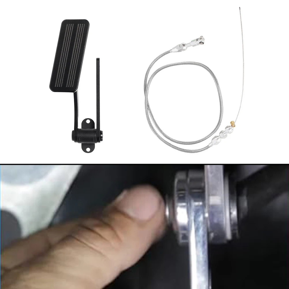 Throttle Pedal Assembly For Chevy For Ford For Buick For Cadillac For Beetle For Custom Cars Improved Response Aluminum Alloy