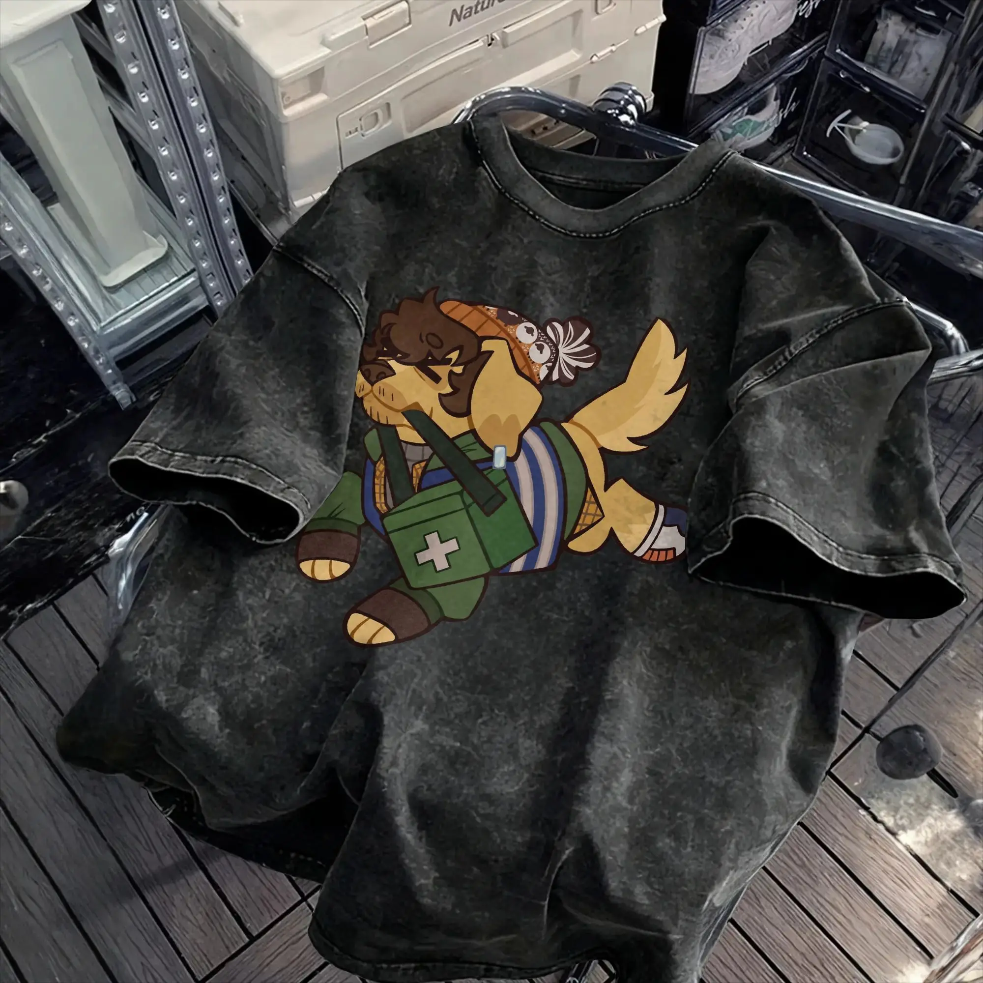 Resident Evil Movie Bryan Hodukavich T-Shirt for Men  Cool Pure Cotton Tee Shirt Crew Neck Short Sleeve T Shirt Adult Tops