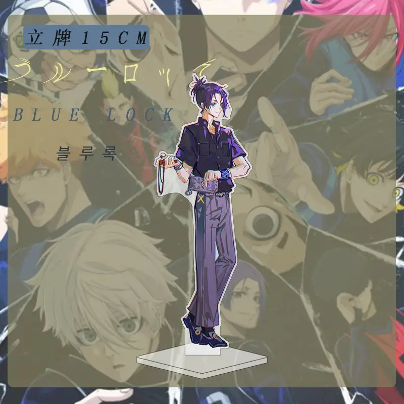 B-E-CK Bachira Meguru Chigiri Hyoma Nagi Seishiro Anime Acryl Stand Figuur Staande Model Ornamenten Meisje Verjaardagscadeau