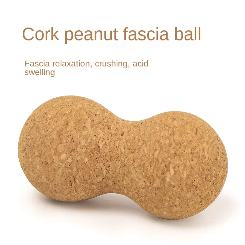 Excellent Ultralight Cork Massage Ball For Muscle Recovery And Tension Relief Yoga Fitness Cork Peanut Ball Diameter 6/7/8cm