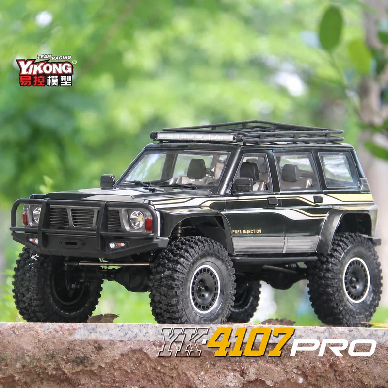 YIKONG 1:10 YK4107 PRO Brushed/ Brushless Simulation Climbing Vehicle 4WD Dual Speed Differential Climbing Off Road Vehicle RTR