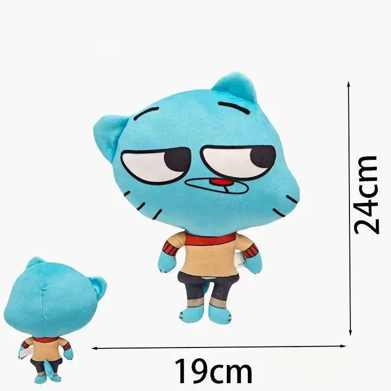 ¡Incríveis mundos de juguetes de peluche de Gumball, los increíbles mundos de Gumball, muñeco de peluche, mundos increíbles de Gumball Darwin Anais Richard!