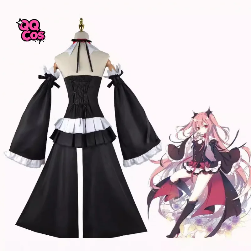 ساروف من نهاية كرول تيبيس تأثيري حلي هالوين كرنفال حفلة عيد الميلاد لعب دور الملابس الملابس QQ كوس