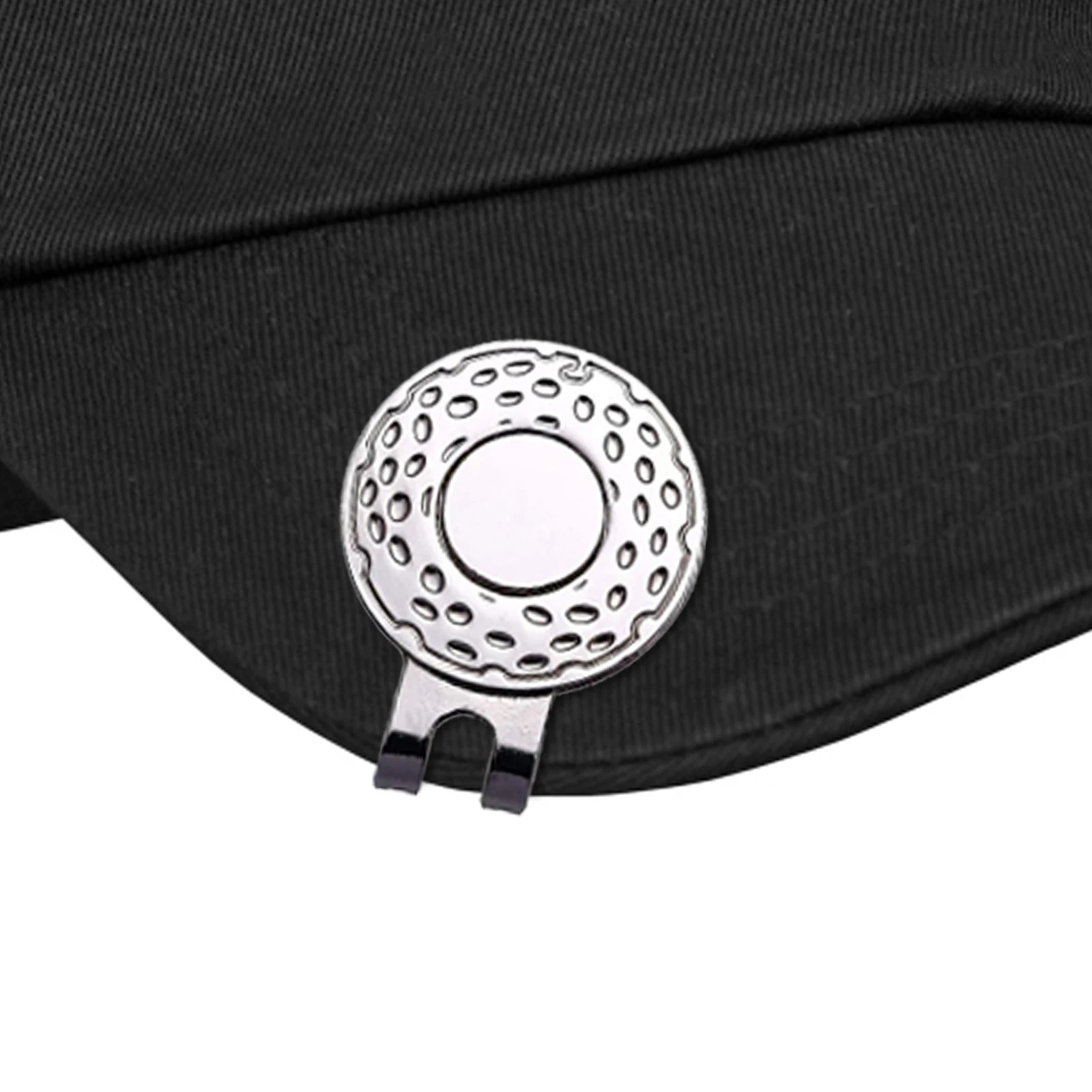 Golf Hat Clip Magnetic Golf Ball Marker Professional Golf Training  Aids Accessories Removable Golf Ball Marker Holder For Men