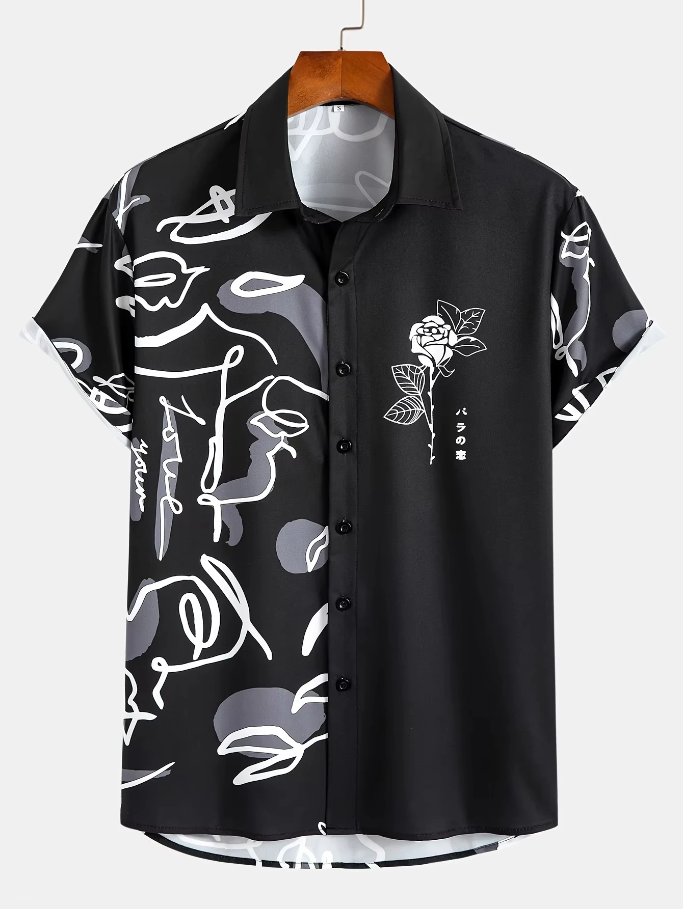 

Summer Daily Casual Men Shirts Outdoor Street Men's Fashion Hawaii Shirts Loose Comfortable Man's Short sleeved Shirts