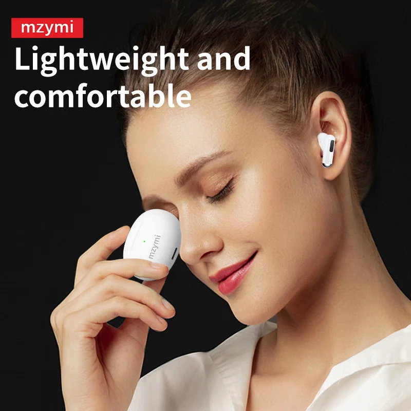 mzymi Pro S Wireless In Ear Headphone TWS Bluetooth Earbuds Sport Touch Control ENC Noise Reduction Earphone With Mic For XIAOMI