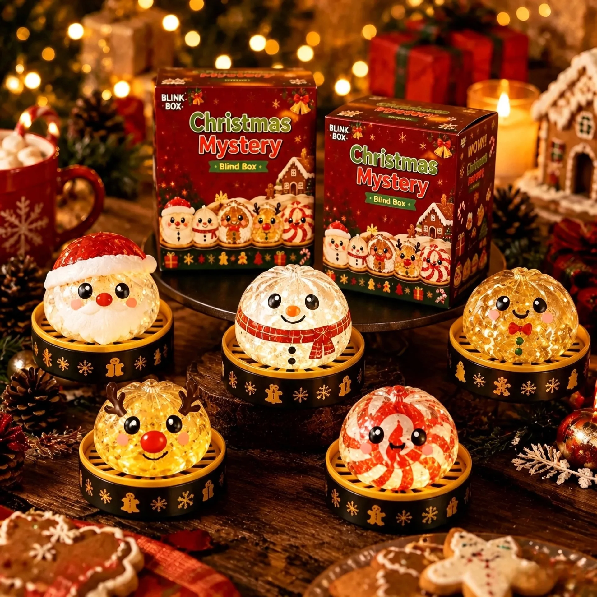Yeni 8.5cm Noel Mantı Şeklinde - Kids Toys Bag incelemesi ve fiyatı
