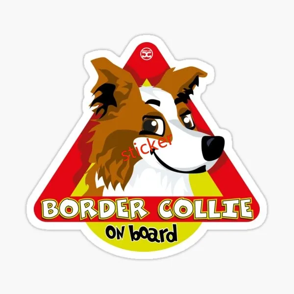 

dog On Board Car Stickers Vinyl Caravan Personality Decal RV JDM VAN Graffiti Cartoon Waterproof Decor