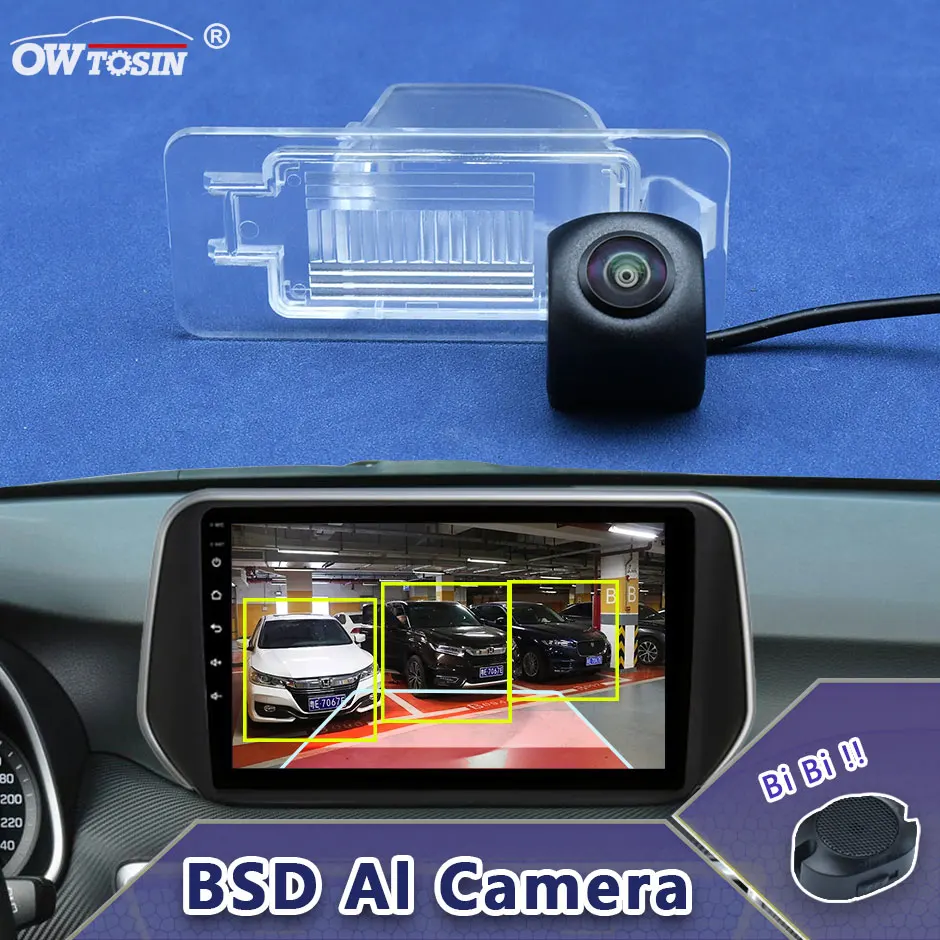 

170° AHD AI Car Vehicle view Camera For GMC Yukon or Yukon XL 2015 2016 2017 2018 2019 2020 BSD Blind Spot Radar Alarm Monitor