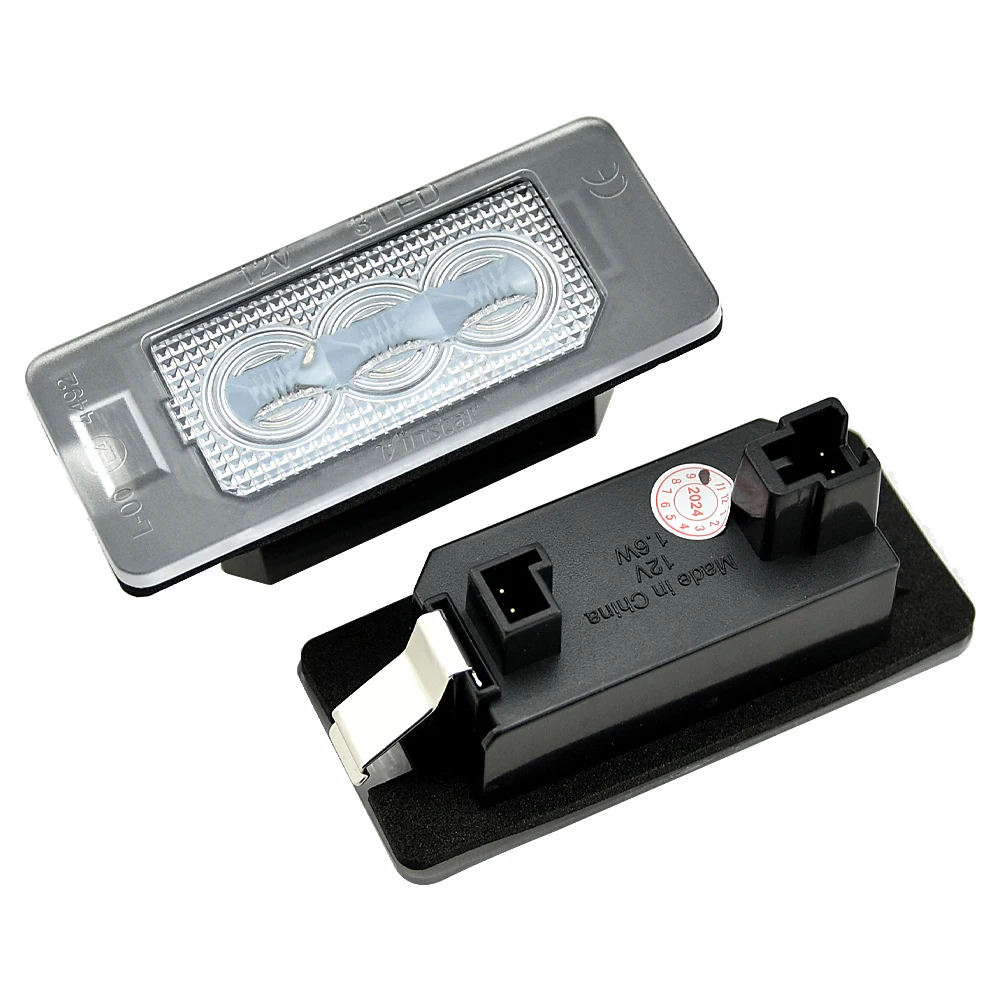For F22 2D Coupe/F23 2D Cabrio 13~ E90 LCI 4D Sedan 09~ E91 5D 05~08 E92 2D Coupe 06~10 Led License Number Plate Light