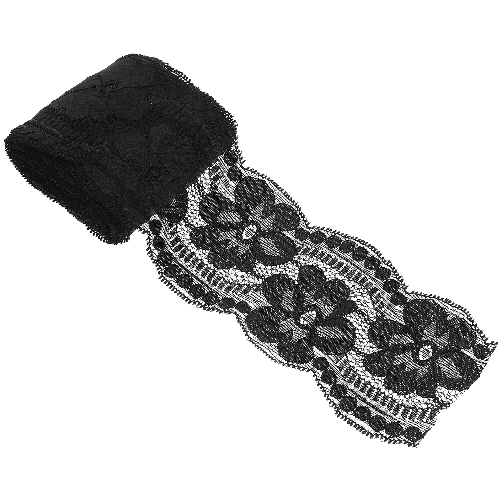 

Elastic Lace Trim 30M DIY Sewing Material Elegant Dress Fabric Wear-Resistant Craft Trim for Handmade Clothing Accessory