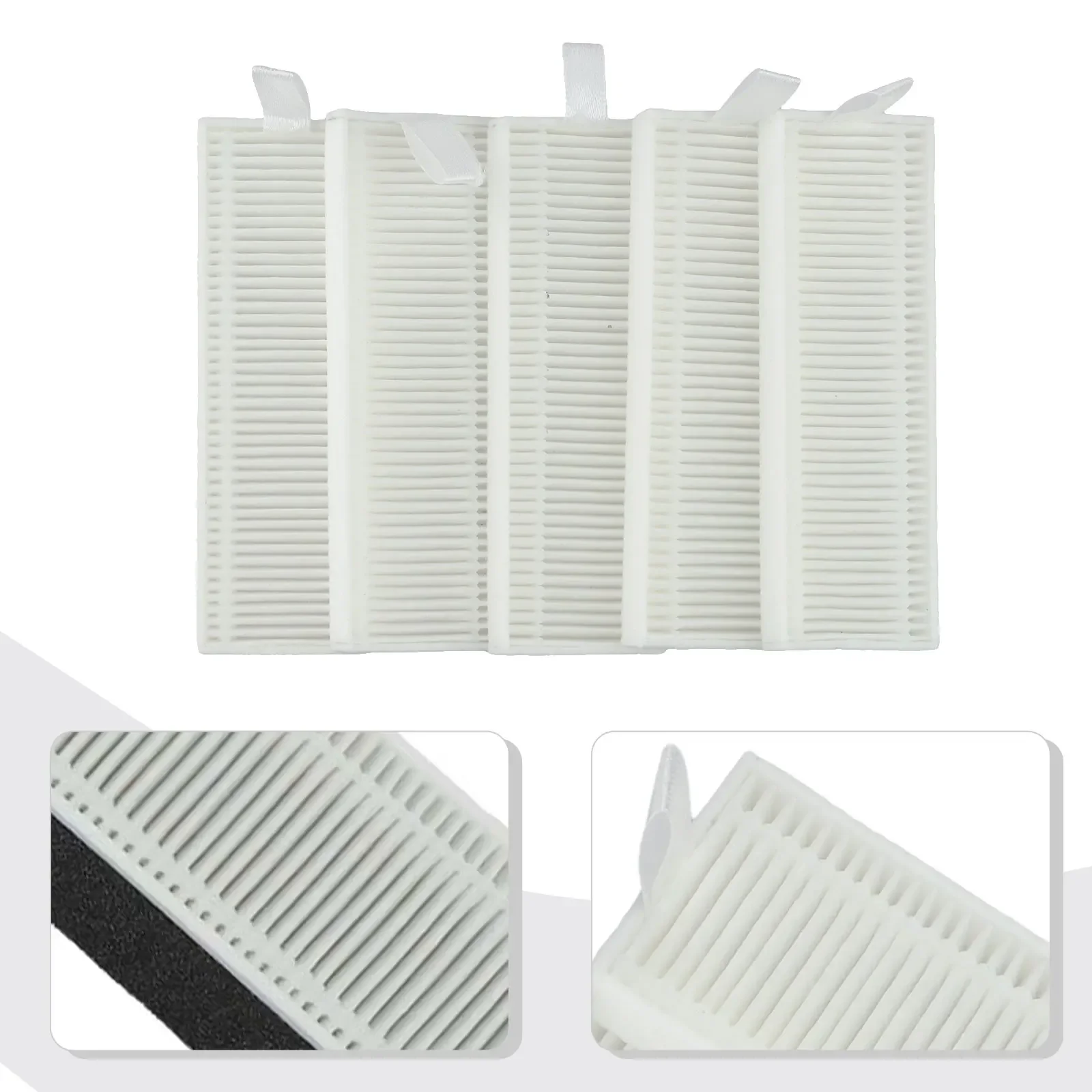 

5PCS Filter For Laresar Mars01 For Lubluelu Vacuum Replacement For Robot Vacuum Cleaner Accessories Home Appliance Parts