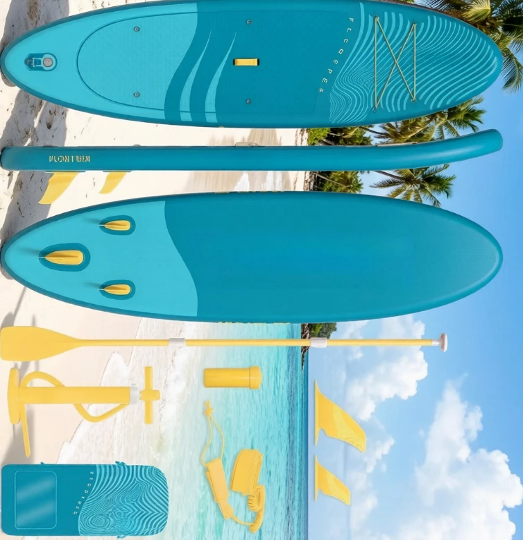 Stand Up Paddle Board SUP for Adults, Inflatable Paddle Board with Pump for ，SurfingInflatable Surfboard & Hydrofoil Board