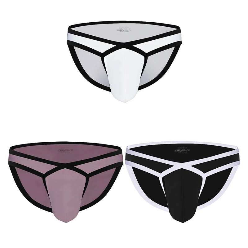 Herren-Unterhose aus Modal mit 3D-Tasche, sportlich, atmungsaktiv, hautfreundlich, weiche Unterwäsche, hochelastische Unterhose für den täglichen Gebrauch
