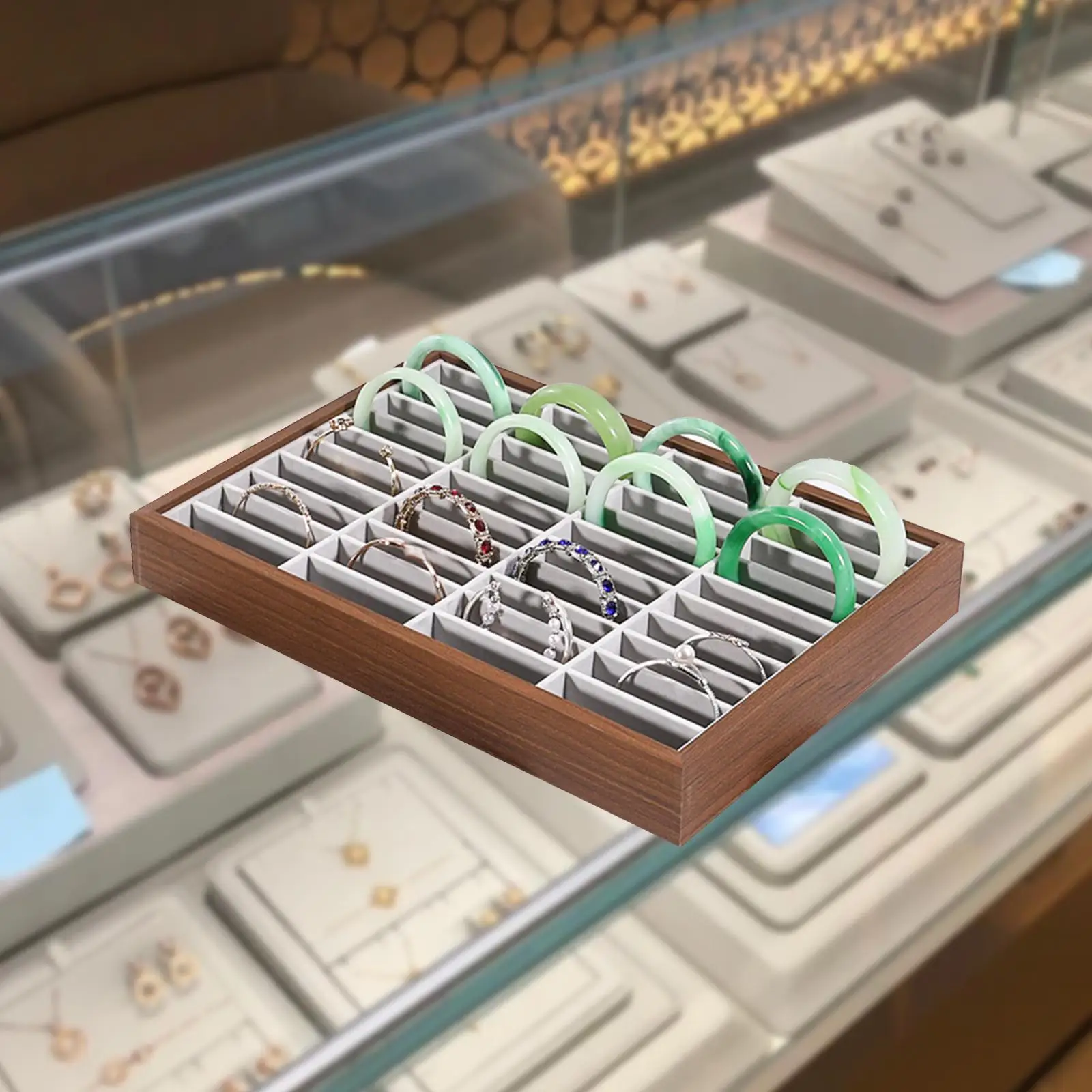 

Jewelry Tray Earring Display for Shopping Mall Live Broadcast Jewelry Shop